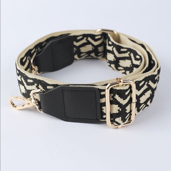 Handbags - Woven Adjustable Purse Strap with Gold Hardware  NWT